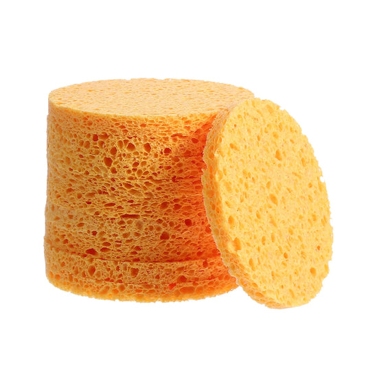 Sponges Sponge Face Facial Makeup Cleansing Remover Pad Cellulose Compressed Exfoliating Puff Removal Natural Up